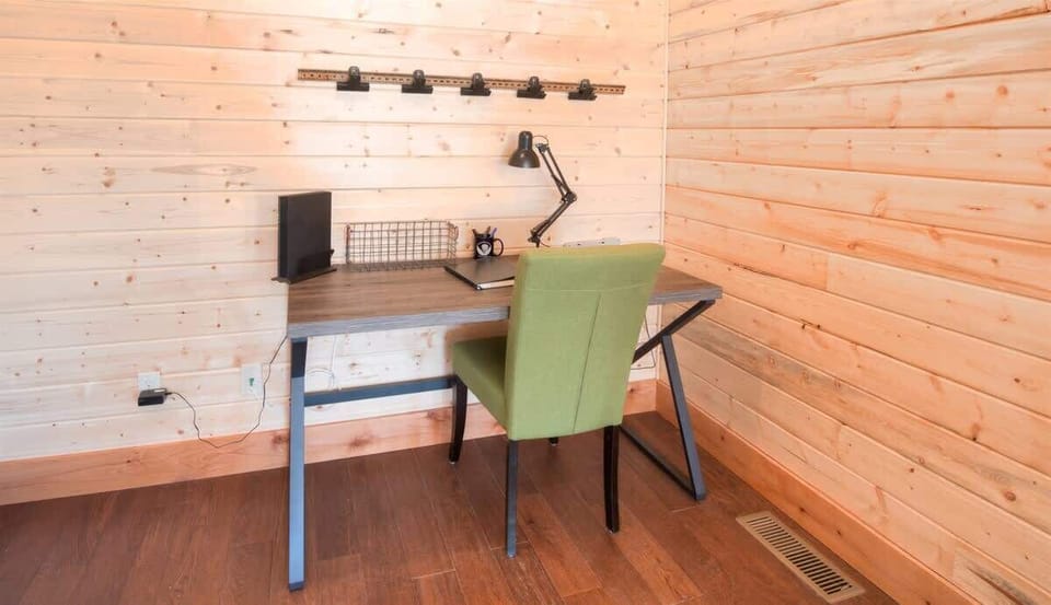 Workspace with direct connection to high speed fiber internet