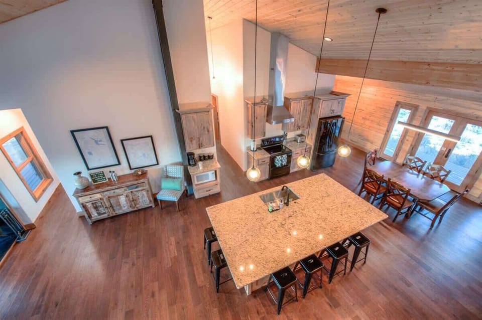 Looking Down from Loft
