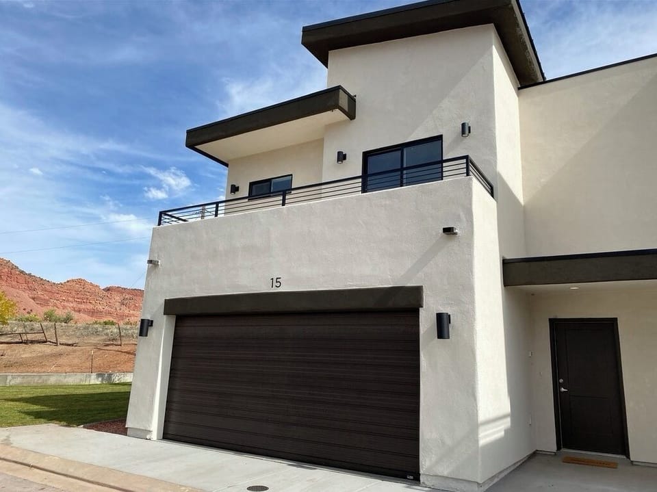 Front of the townhouse