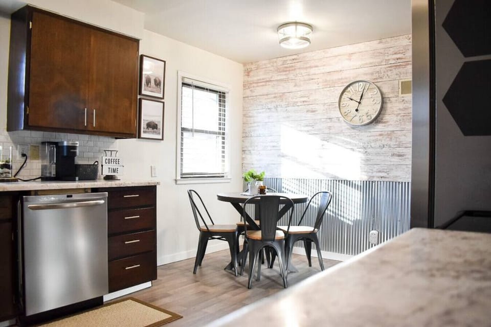 Enjoy meals and coffee in our bright, stylish dining area, perfect for any time of day!