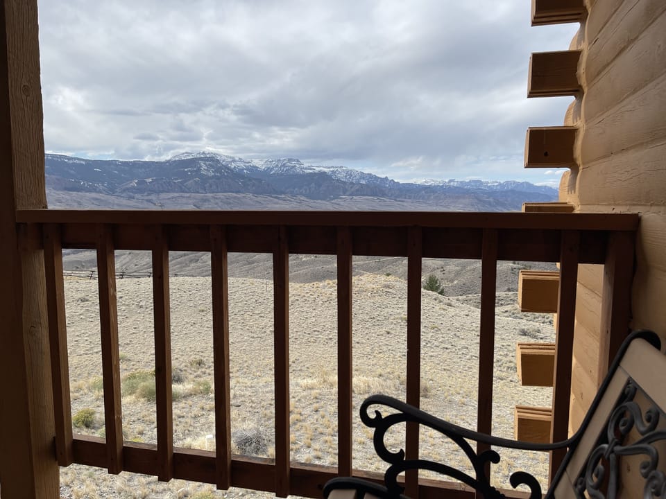 No matter the time of year, the views from this mountain top retreat are incredible.