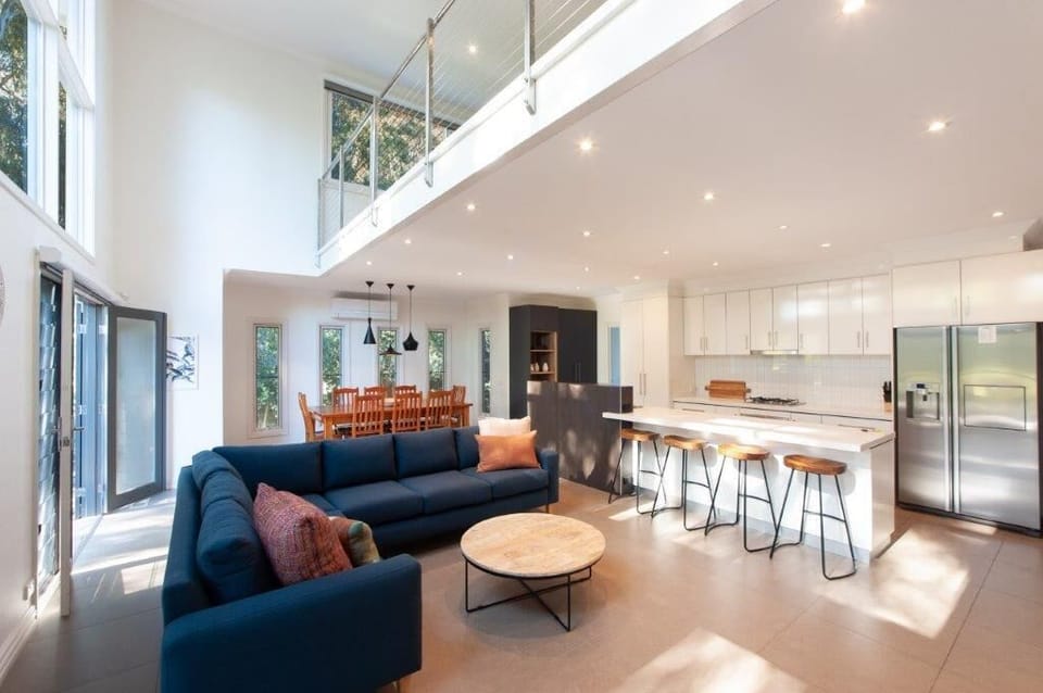 Living and dining area