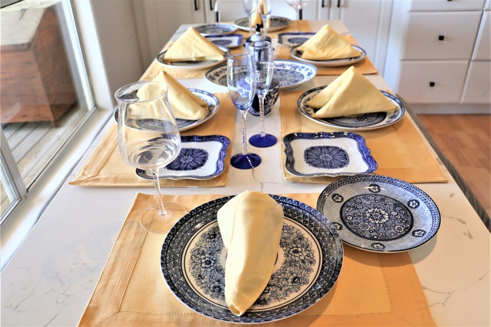 Casual Dinner ware or Elegant Dinnerware Set. Your choice.