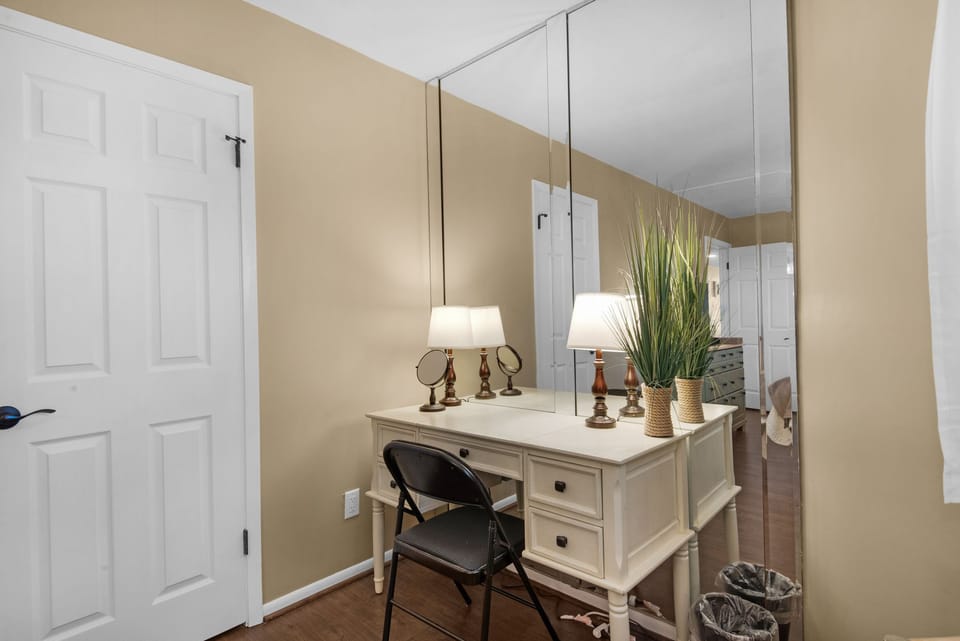 Master bedroom desk