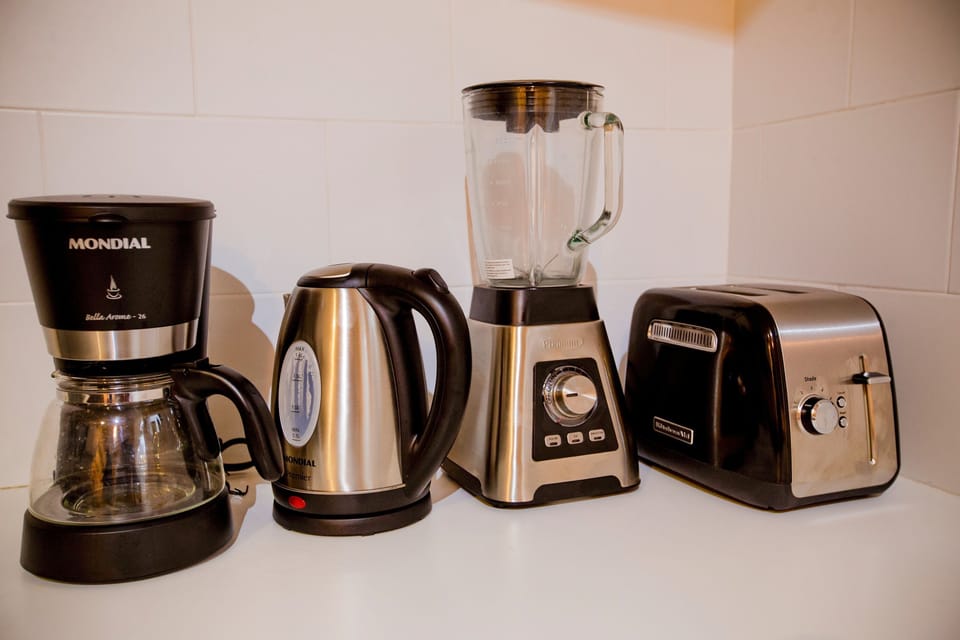 There is everything that you might need to stay at home!