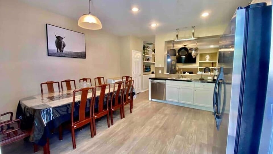 Chefs kitchen with plenty of space to gather.