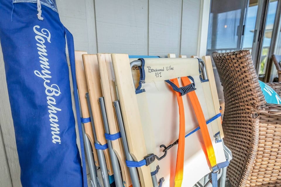 Balcony/Beach Amenities