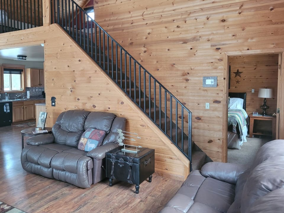 Main Level, Main Levl Bedroom, Lofted Area Featuring Additional Bedroom, Kitchen