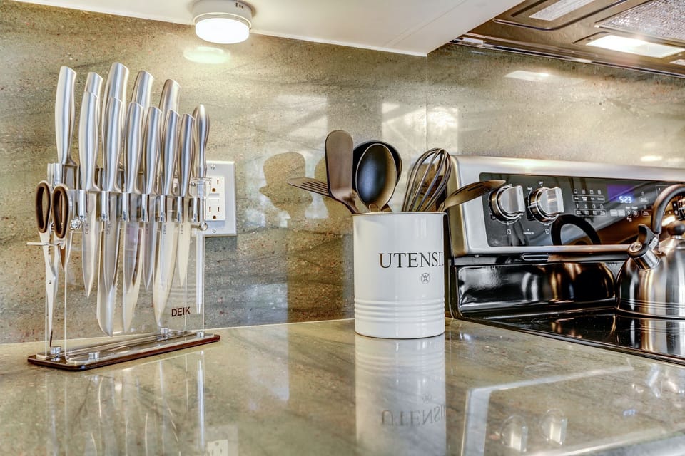 Stocked with cooking & dining essentials