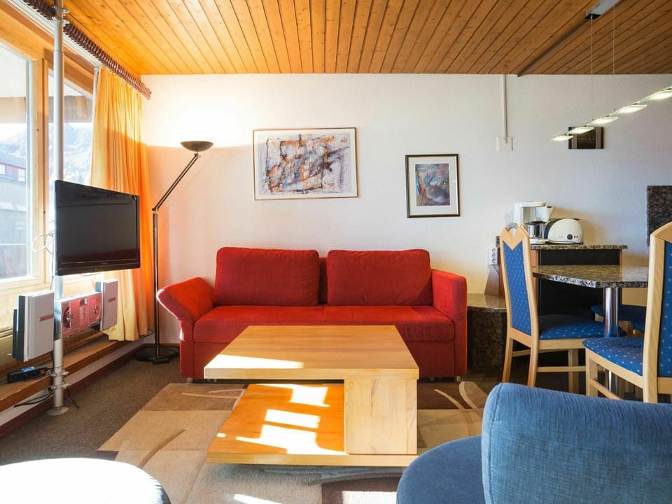 Furniture, Table, Property, Comfort, Picture Frame, Couch, Building, Interior Design, Wood, Orange