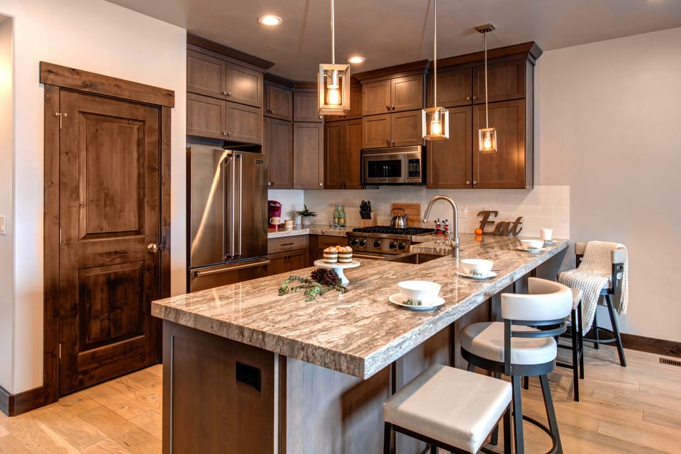 Spacious Kitchen - Bar Seating