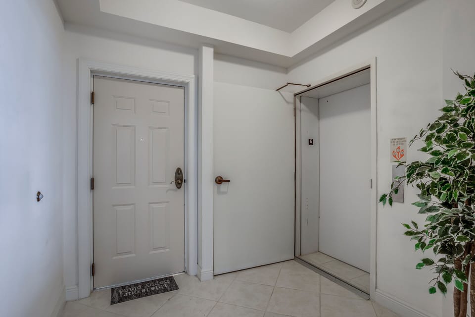 Semi-private Elevator- opens in the foyer!