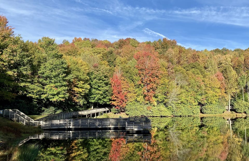 Lake Coffey .. fish /hike 1 mile away 