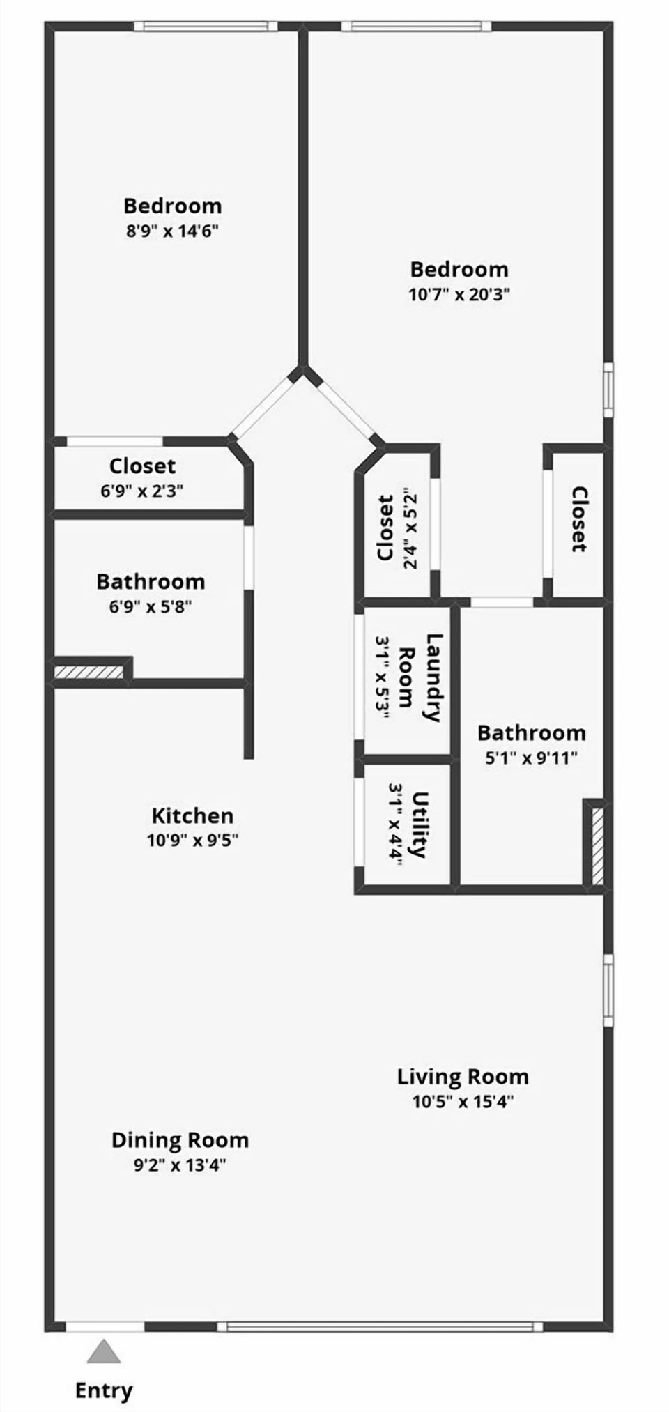 Note: Floorplan is reversed