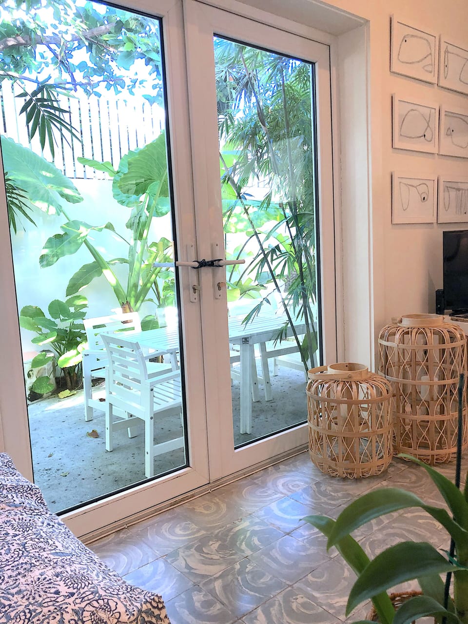 Livingroom (Double French Door to Patio)
