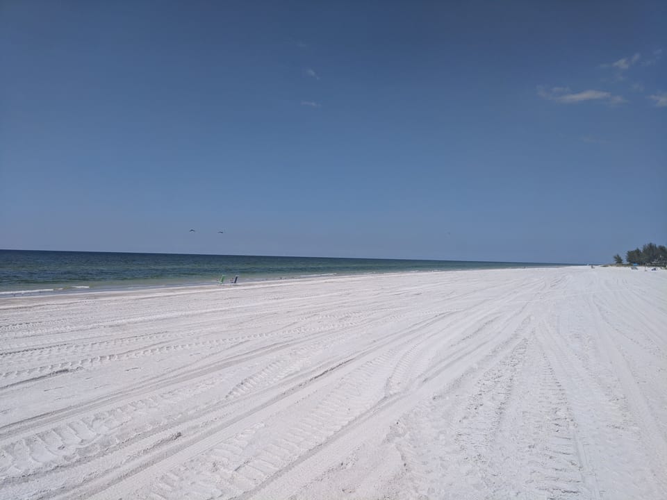 Beautiful white sands beaches