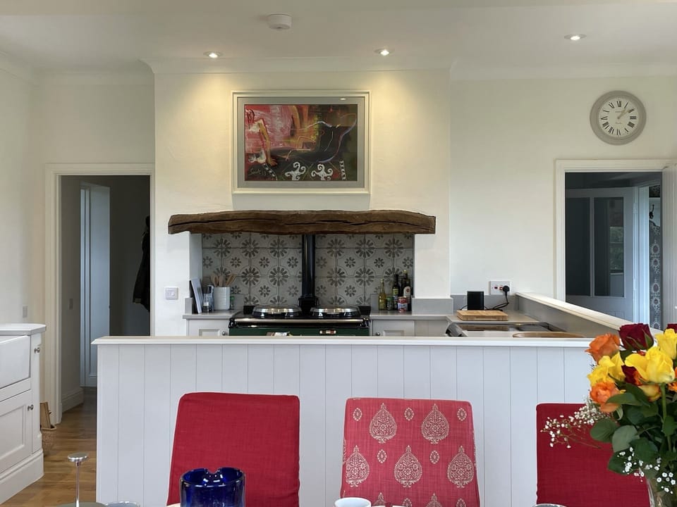 We have an AGA plus traditional oven and hob. 