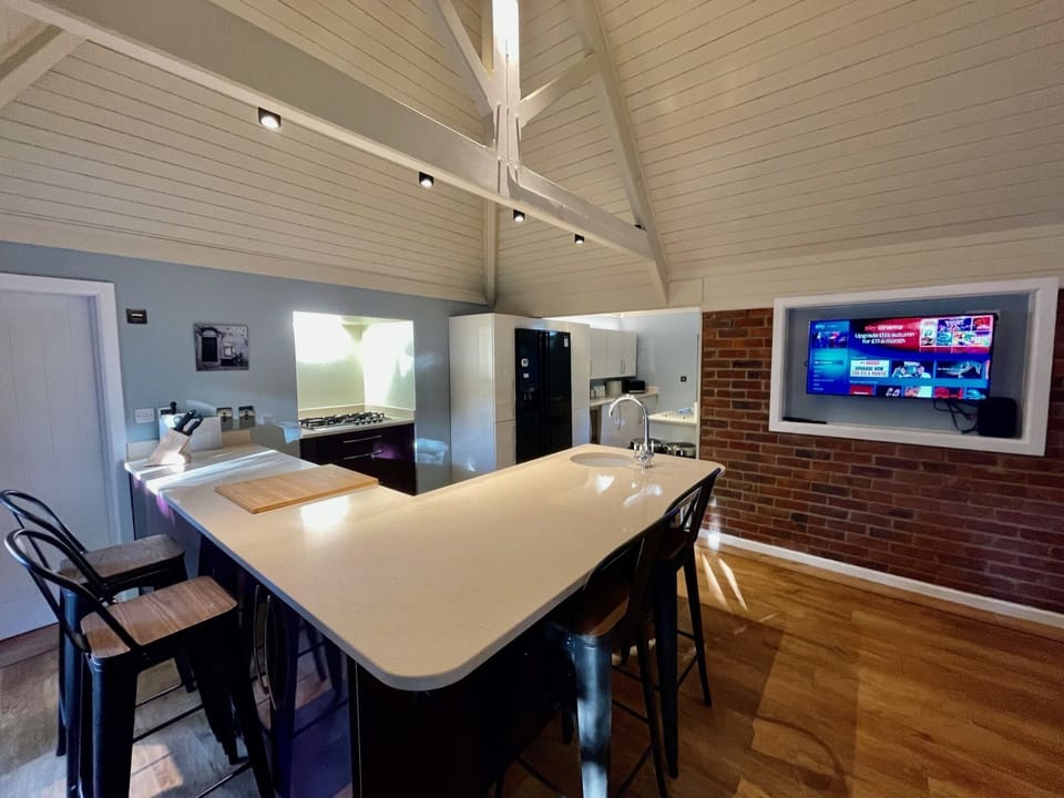 Kitchen with Sky TV