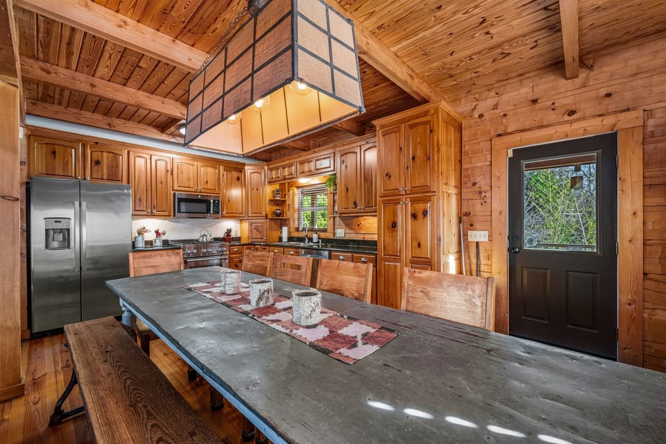 Kitchen and dining
