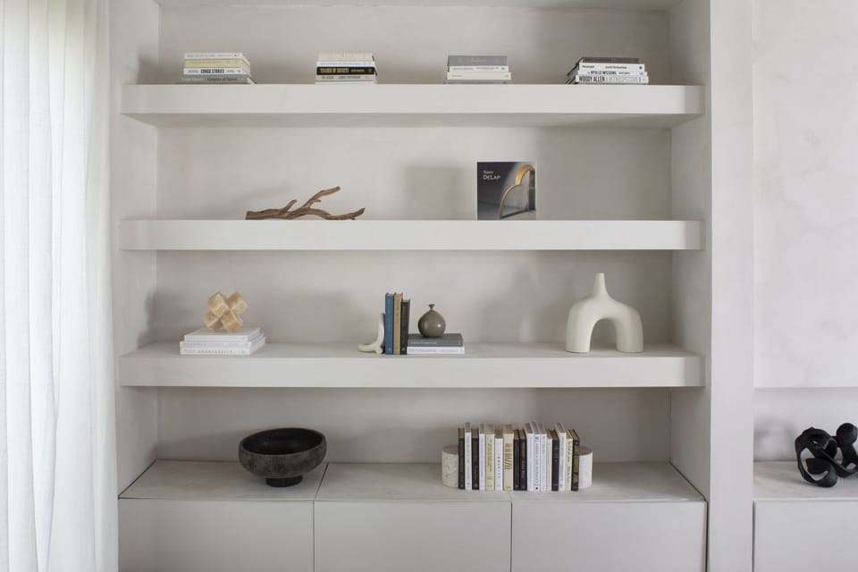 Curated collection of coffee table books