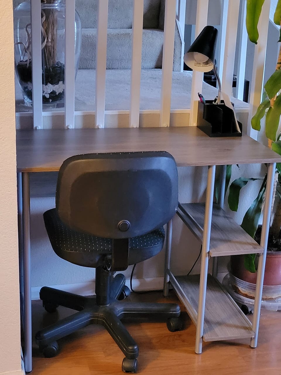 Office desk for business travel.