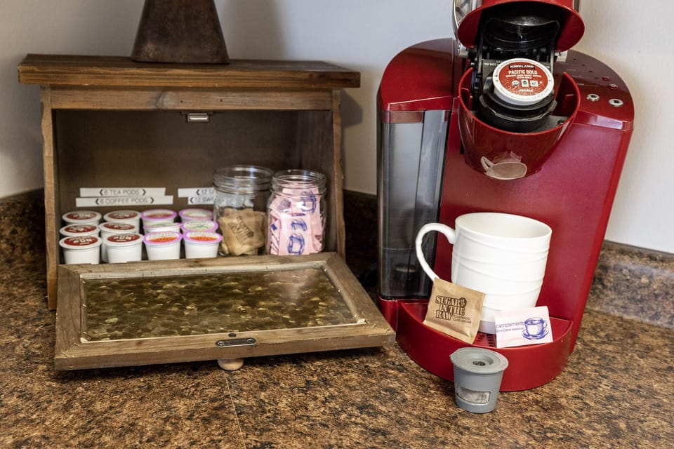 Indulge in the cozy charm of our coffee corner ☕️