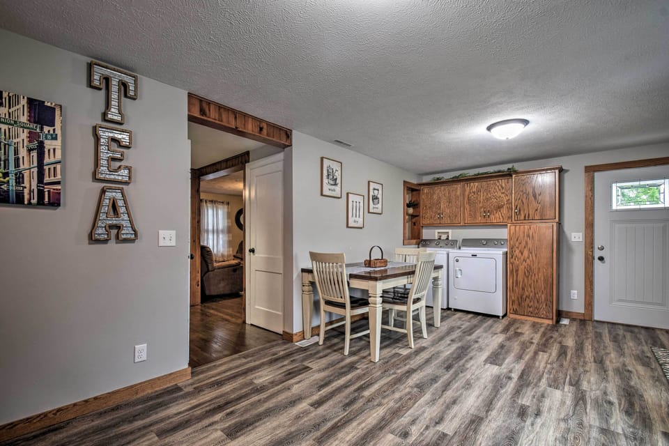Kitchen | Access to Living Room & In-Unit Laundry