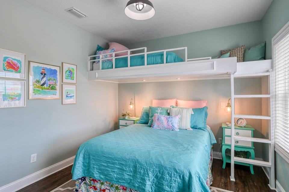 Decorated to the nines.