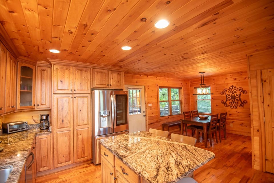 Island for meal prep...