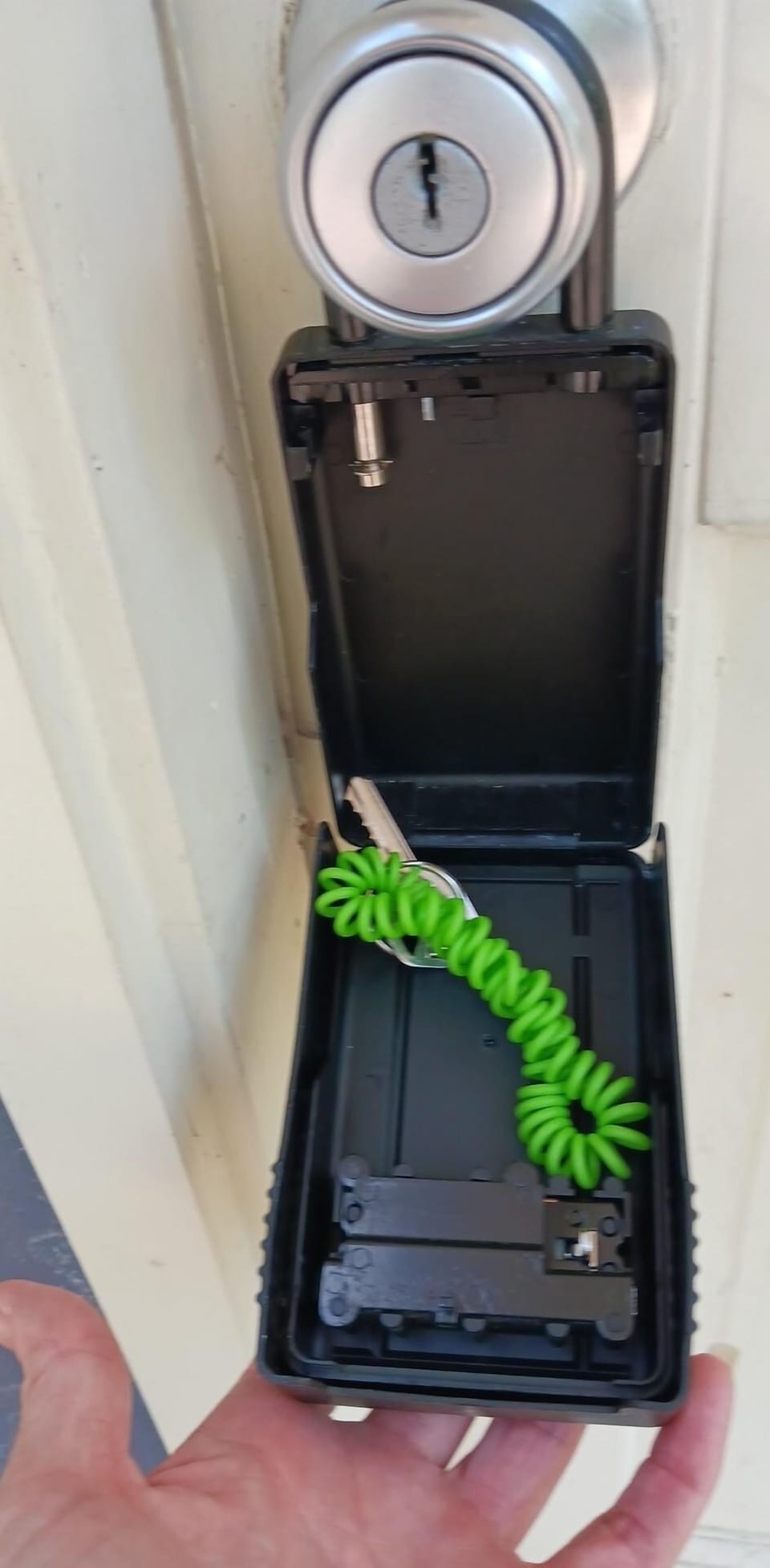 lock box with key