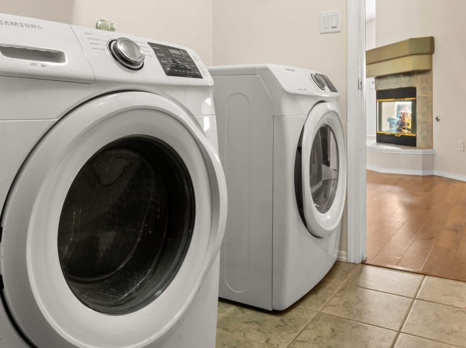 Laundry room conveniently located