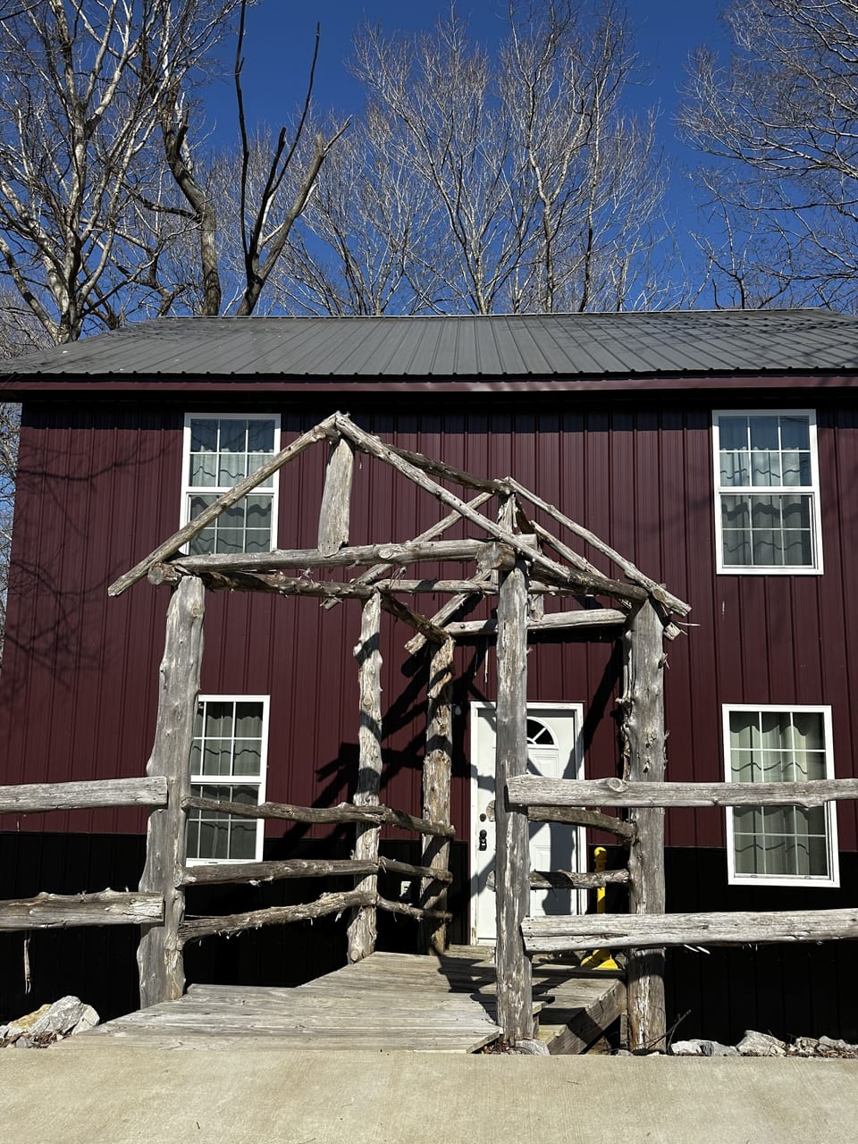 First of three cabins on property