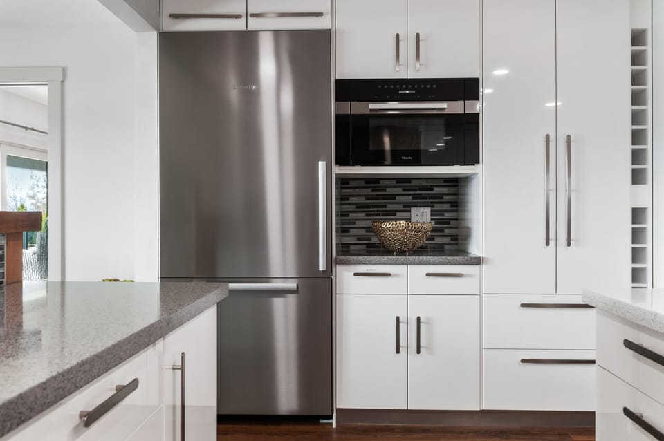 Miele dishwasher, Fridge and microwave