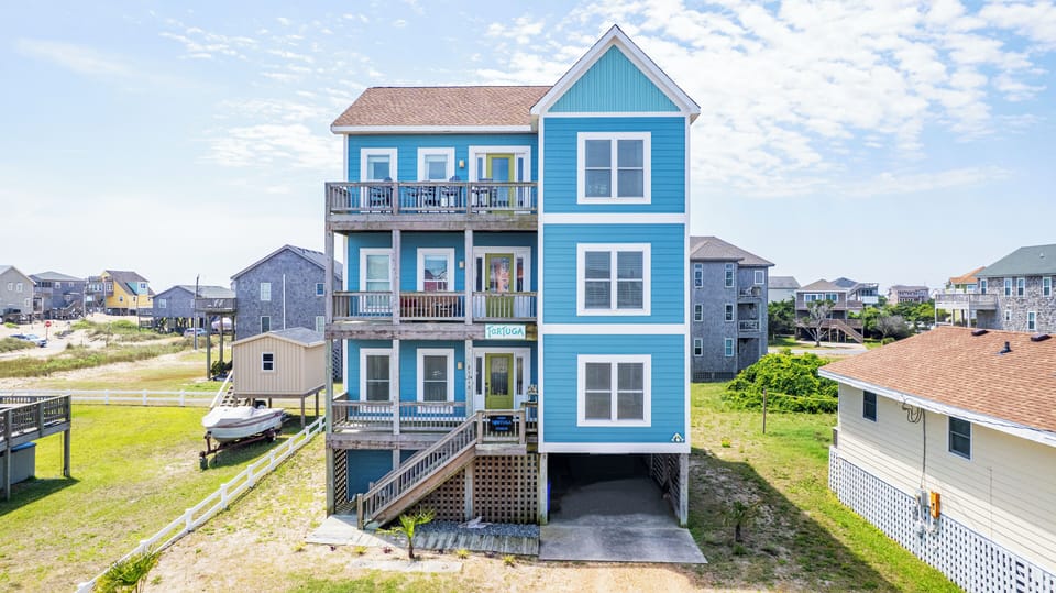 Front of home from Atlantic Drive 