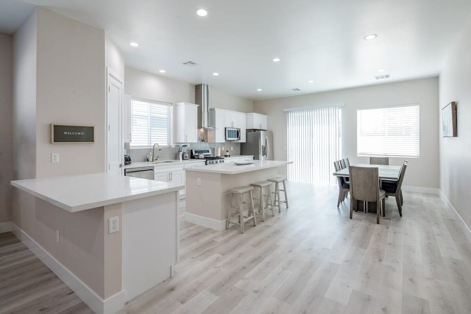 Kitchen and Dining Area
