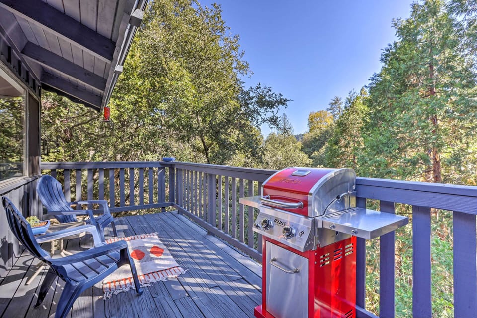 Wraparound Deck | Gas Grill | Natural Views