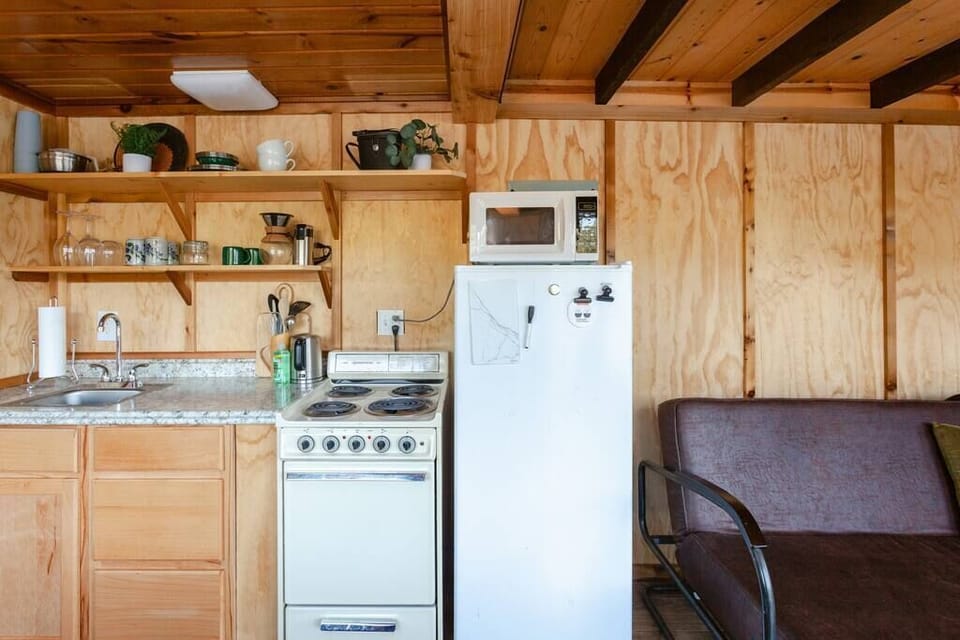 Compact, convenient, and ready for your cabin cooking adventures!