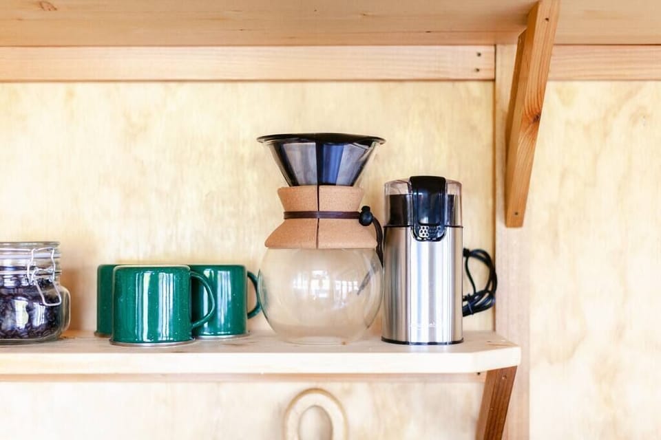 Wake up to the smell of fresh coffee, brewed just the way you like it