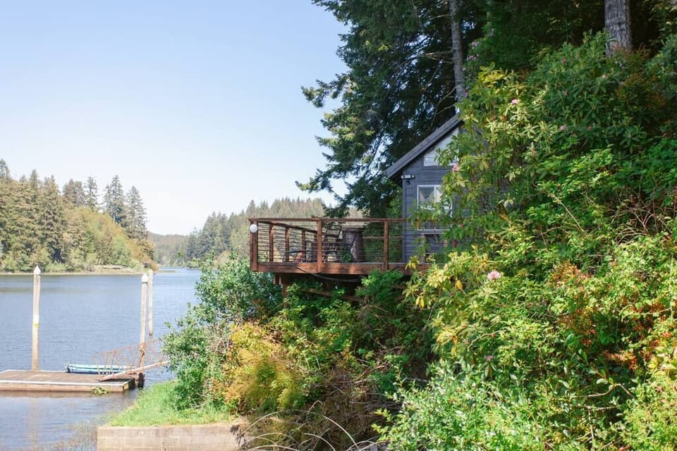Escape to your private lakeside hideaway.