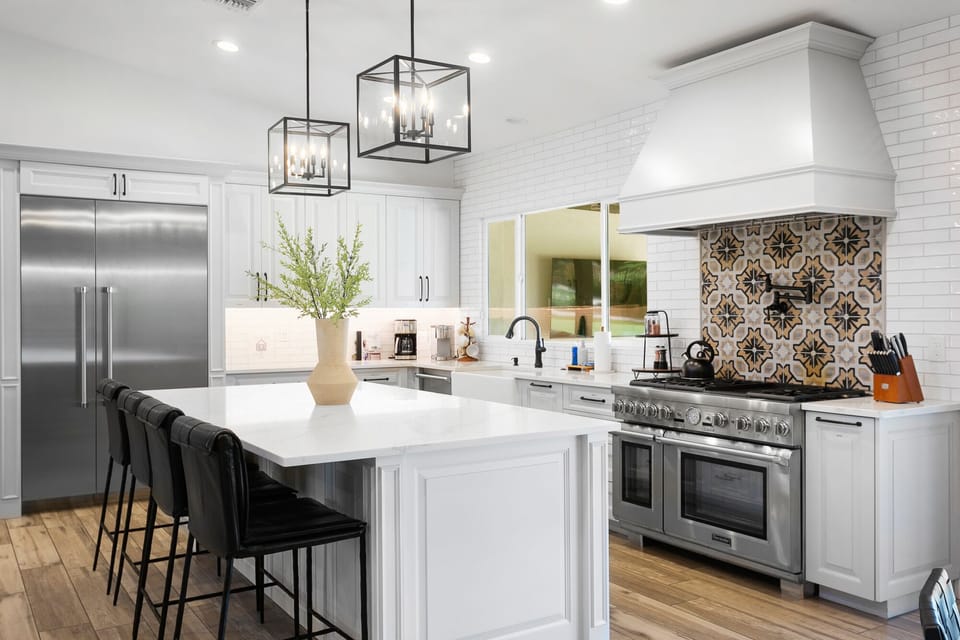 Light and bright kitchen with Spanish flare