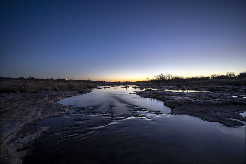 Llano River:  Dawn on the Llano River (01/23)