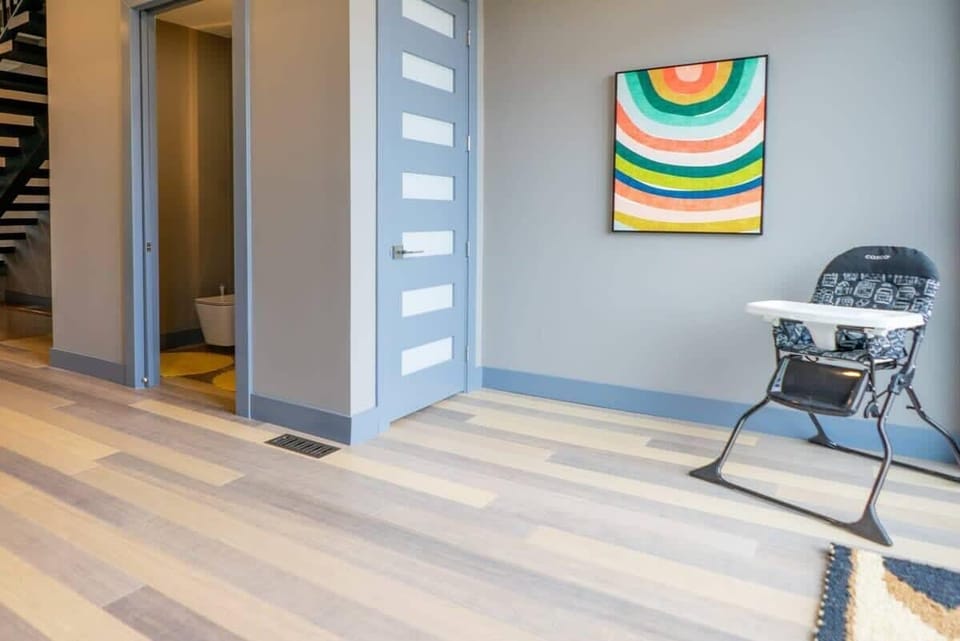 A high chair for the little ones to enjoy