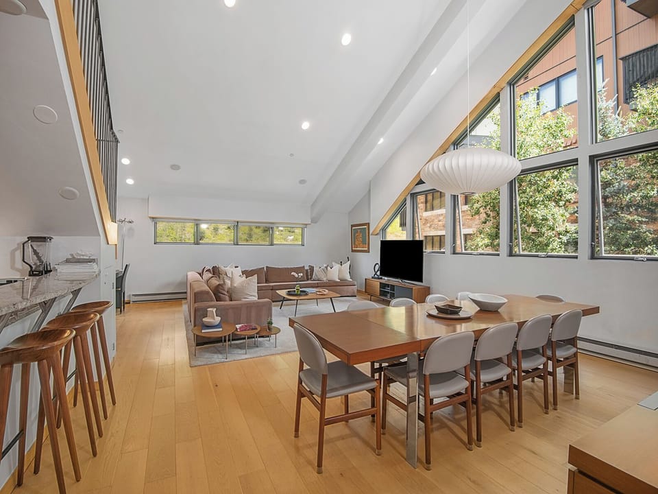 Dining Area & Living Room