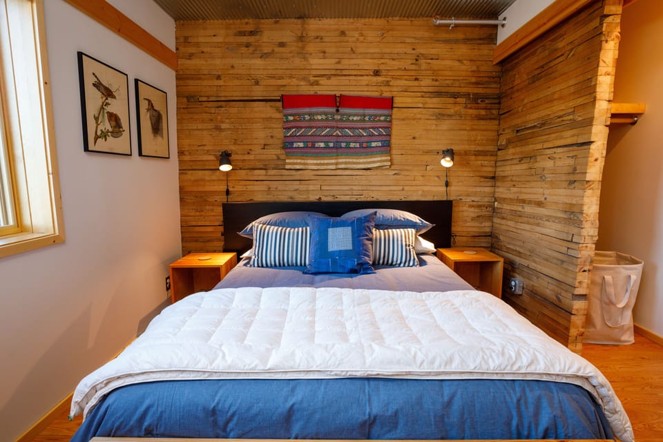 New, comfortable beds and soft linens.  