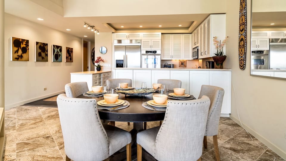 Granite dining table