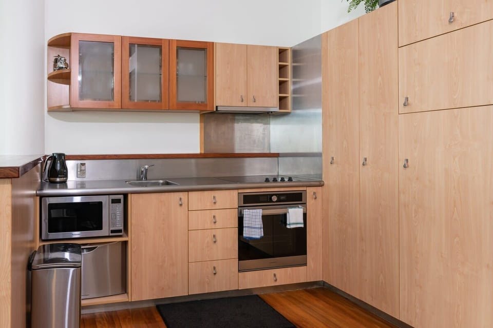 Or cook up a storm in the fully kitted out kitchen.