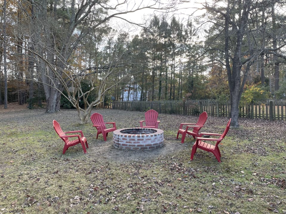                            -Spacious backyard-