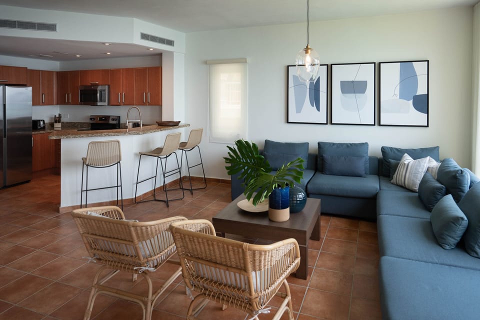 Family Room and Kitchen