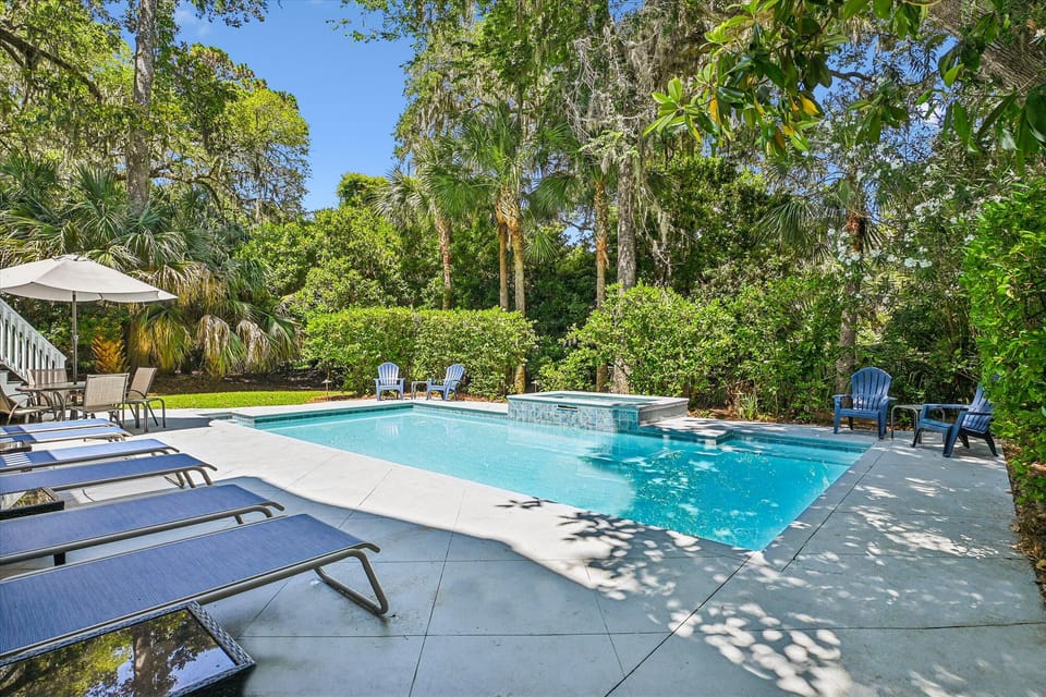 Pool and Hot Tub at 5 Hunt Club