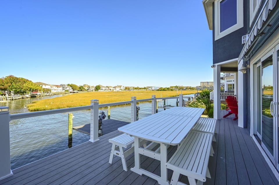 Deck and View Back of Home